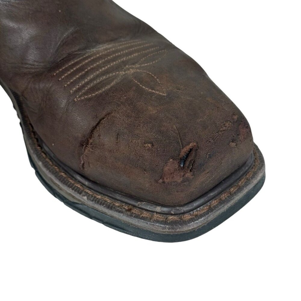 Red Wing 2227 Rio Flex Brown Leather Safety Steel Toe Men's Boots 10 D‎ - Picture 4 of 15